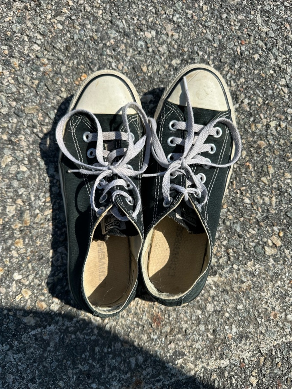 Women’s US 7.5 Converse Used Low Black